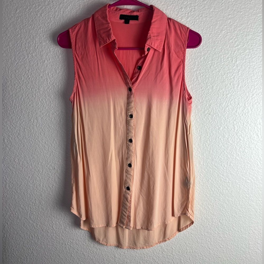 Edge Ombre orange/salmon top
